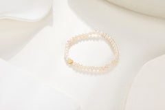 Luminous Pearl Bracelet in Sterling Silver