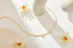 Layered Freshwater Pearl and Sterling Silver Necklace