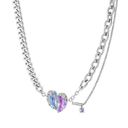 MixMatch White Gold Necklace