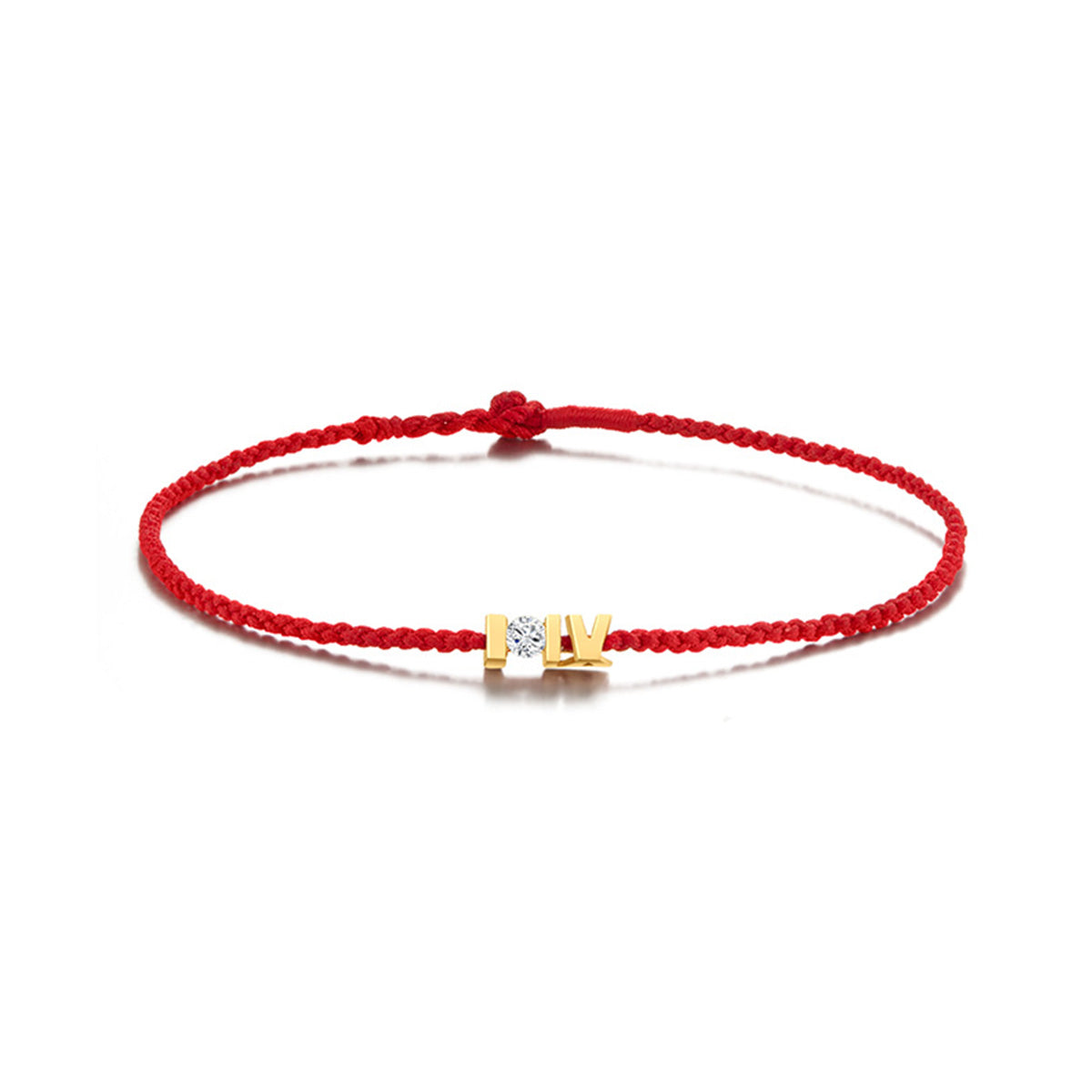 Bracelet with 18K Gold and Lab-Created Diamond