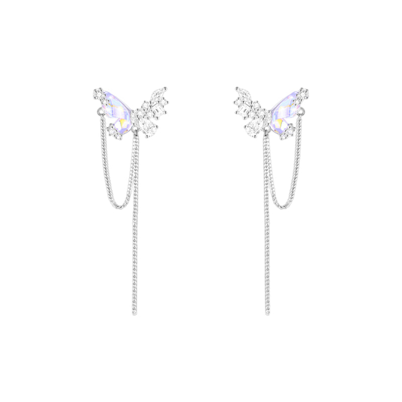 Butterfly S925 Silver Earrings