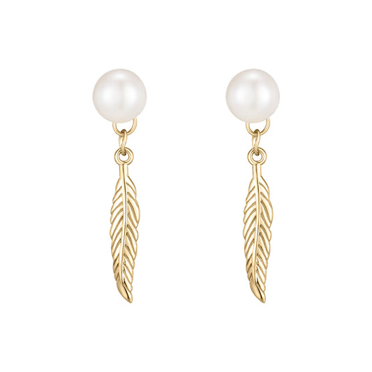 Delicate Freshwater Pearl Earrings
