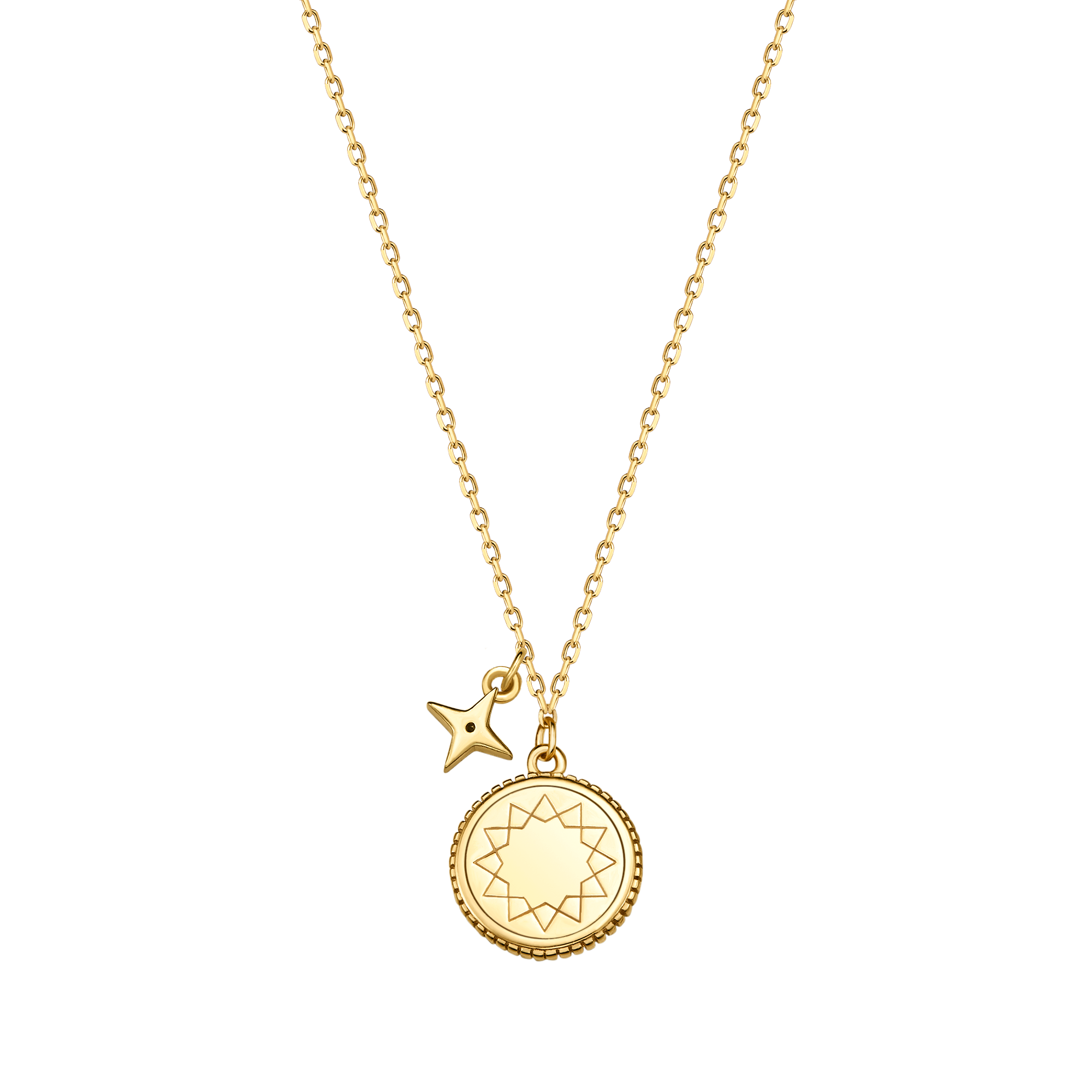 Coin Necklace for Good Luck