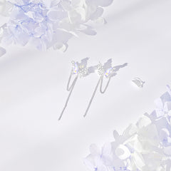 Butterfly S925 Silver Earrings