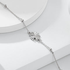 Simple and Elegant Sterling Silver Bracelet