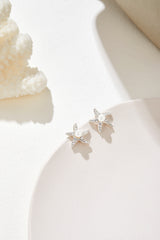 Seastar Pearl Stud Earrings