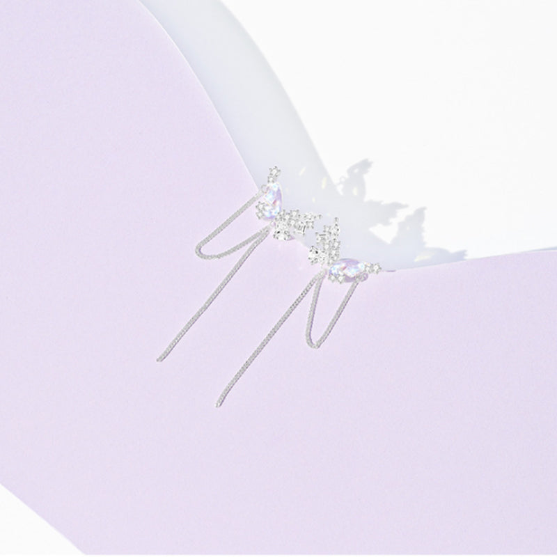 Butterfly S925 Silver Earrings