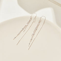 Bar Earrings Sterling Silver