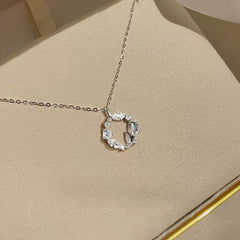 Timeless Elegance: Sterling Silver Tulip Pendant Necklace
