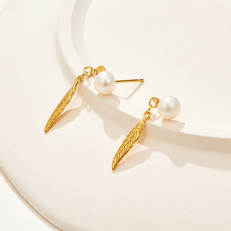 Delicate Freshwater Pearl Earrings