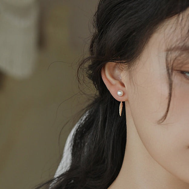 Delicate Freshwater Pearl Earrings