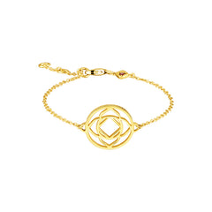 Silver Star Pendant Bracelet