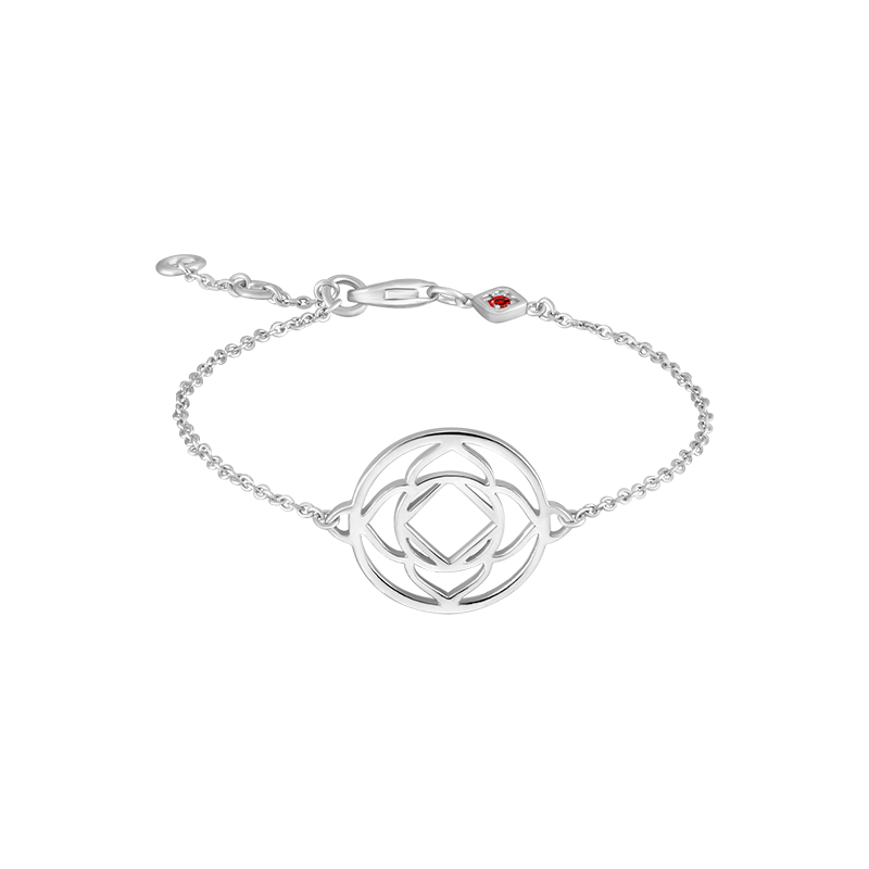 Silver Star Pendant Bracelet