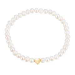 Luminous Pearl Bracelet in Sterling Silver