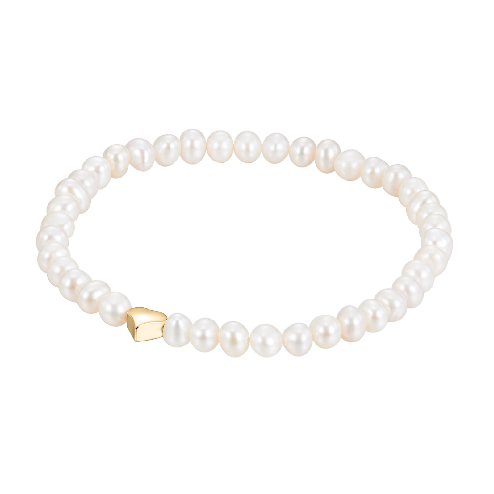 Luminous Pearl Bracelet in Sterling Silver