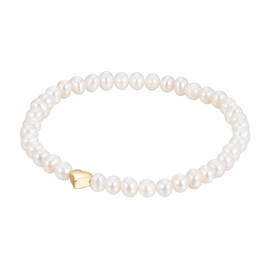 Luminous Pearl Bracelet in Sterling Silver