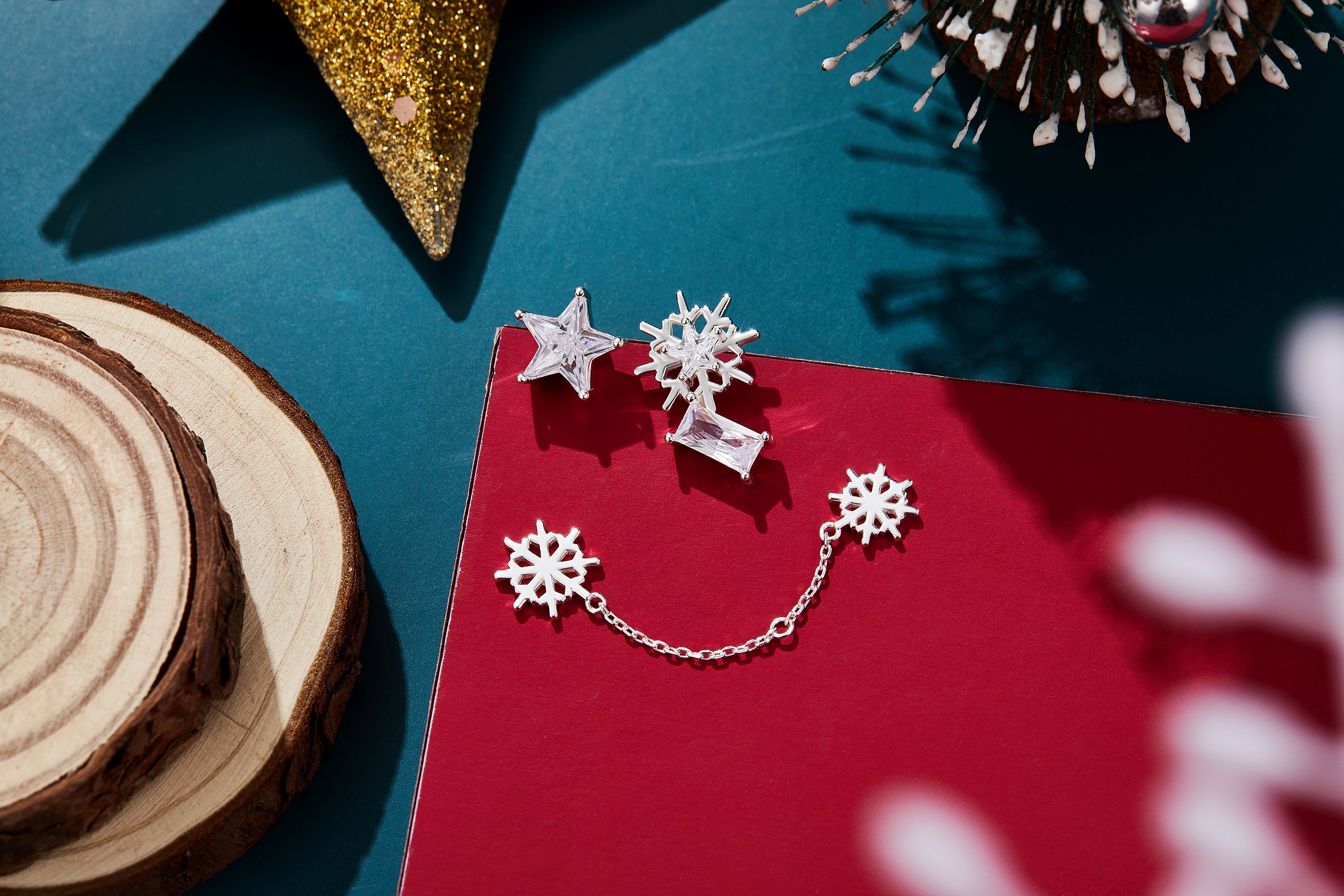 Configurable Mix and Match Silver Earrings