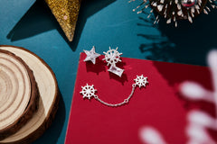 Configurable Mix and Match Silver Earrings