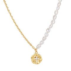 MixMatch Freshwater Pearl and Sterling Silver Necklace