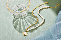 MixMatch Freshwater Pearl and Sterling Silver Necklace