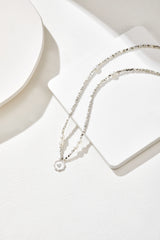 Pearl Necklace in Sterling Silver