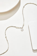 Pearl Necklace in Sterling Silver
