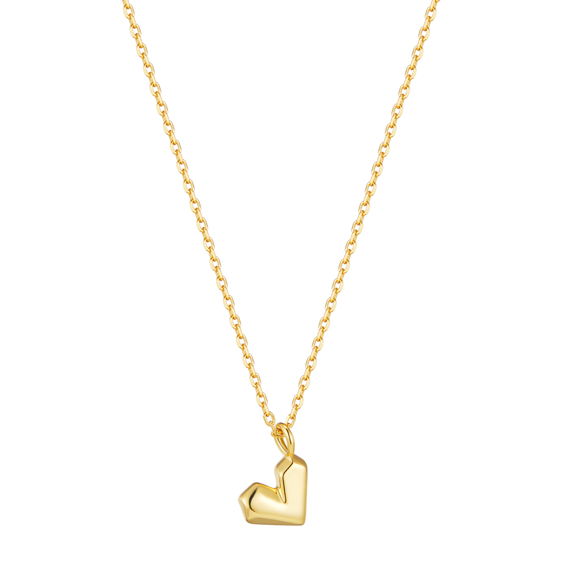 Delicate Heart Pendant Necklace