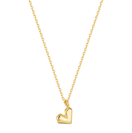 Delicate Heart Pendant Necklace