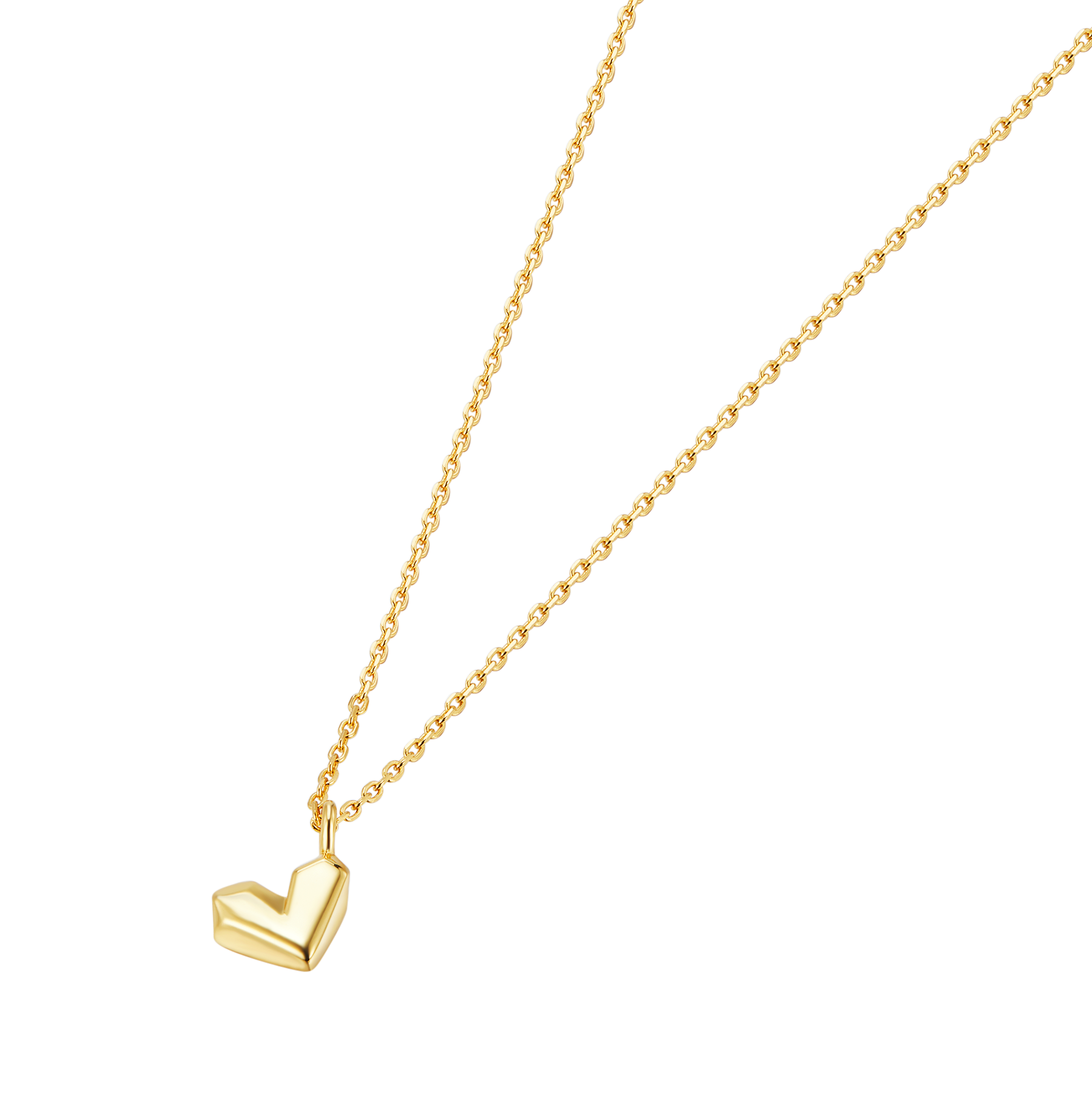 Delicate Heart Pendant Necklace
