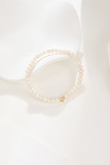 Luminous Pearl Bracelet in Sterling Silver