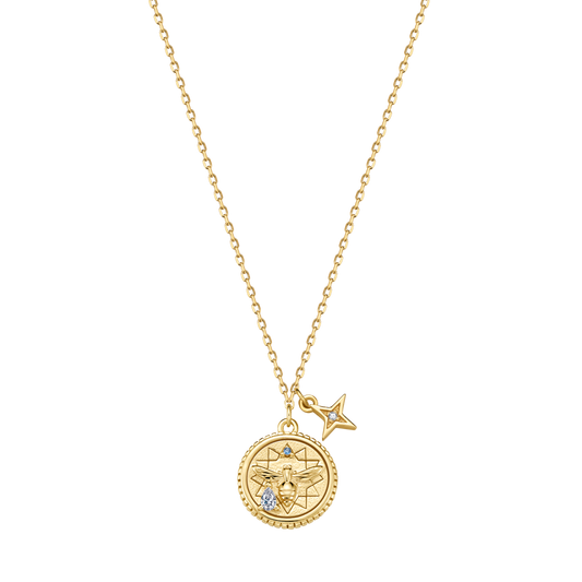 Coin Necklace for Good Luck