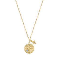 Coin Necklace for Good Luck
