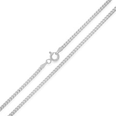 Sterling Silver Italian Unisex Box Franco Chain - 18"-24" Made in Italy