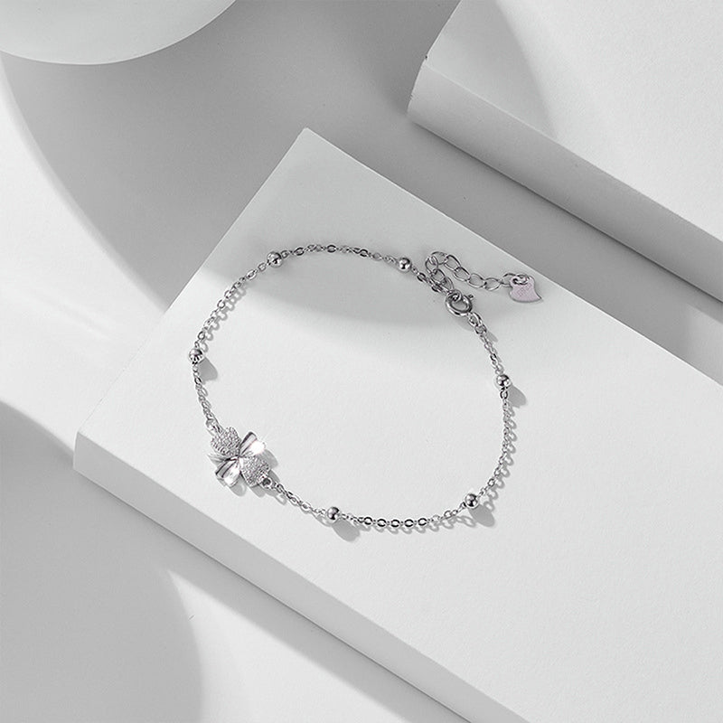 Simple and Elegant Sterling Silver Bracelet